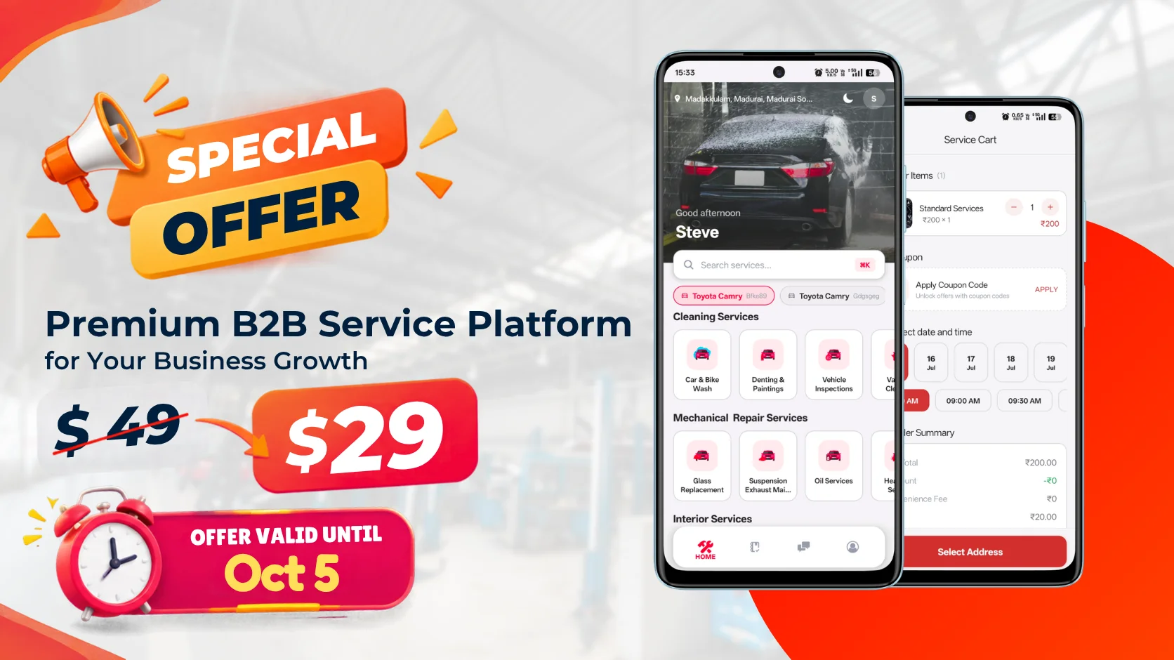 Online Car Service | Dr.Mech Complete Solutions | Car Service Appointment | On Demand Car Service