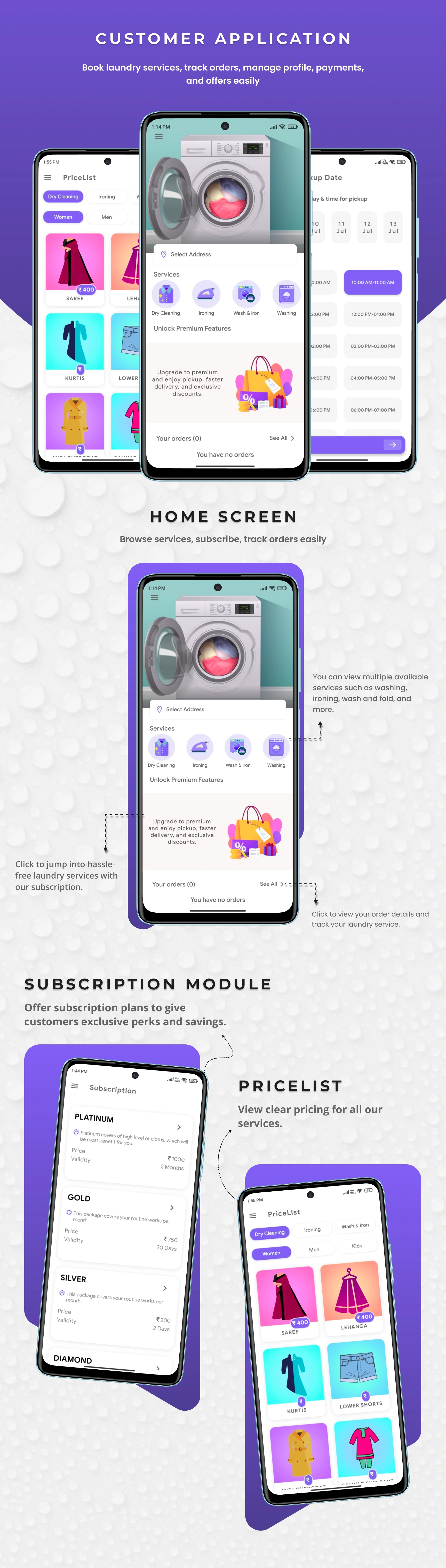 #1 Complete Laundry App | Fast Booking & Delivery | Android , iOS App & Admin Panel - 9