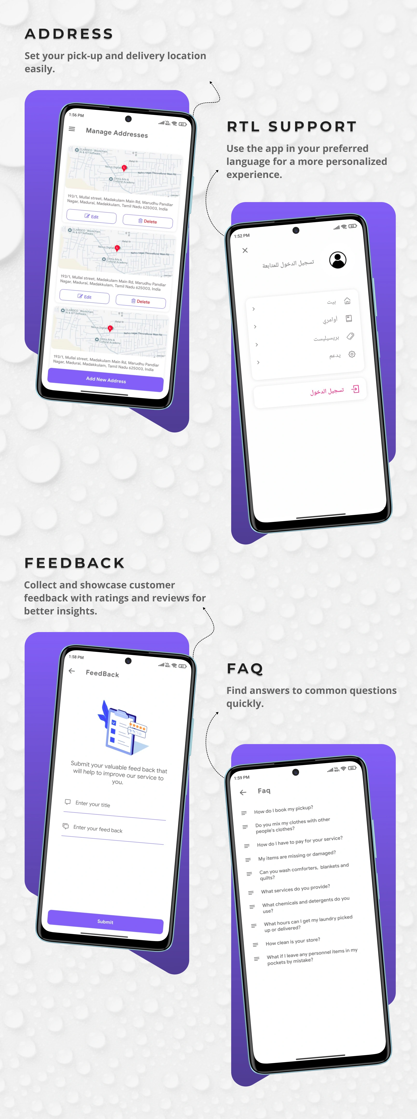 #1 Complete Laundry App | Fast Booking & Delivery | Android , iOS App & Admin Panel - 11