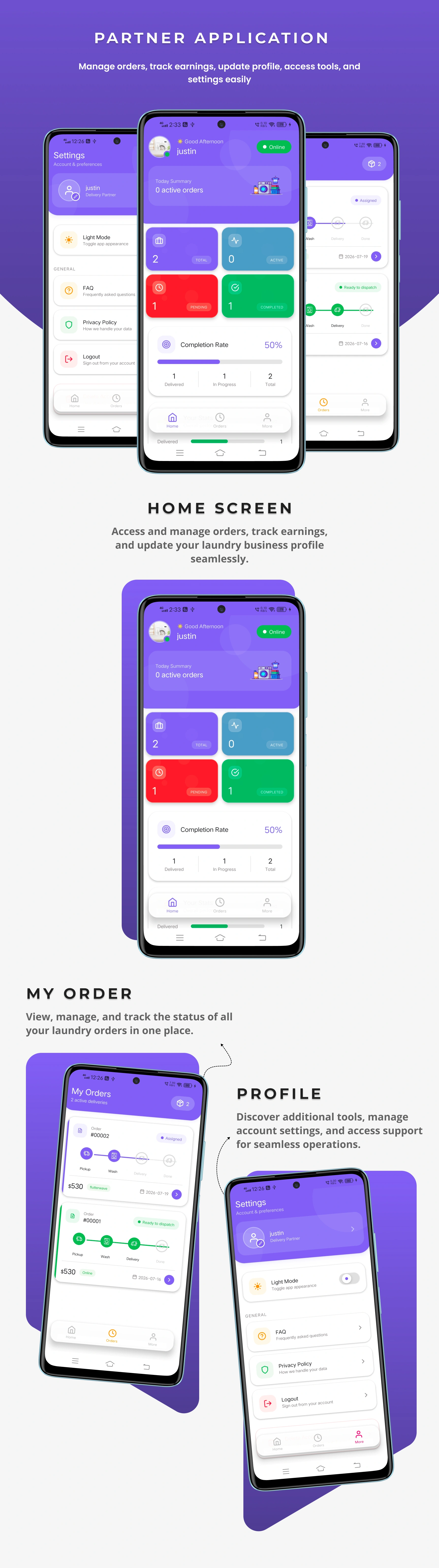 #1 Complete Laundry App | Fast Booking & Delivery | Android , iOS App & Admin Panel - 12